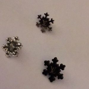 Louis Vuitton snowflake pins